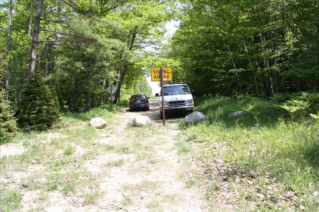 Winters Road road end Winters Road road end